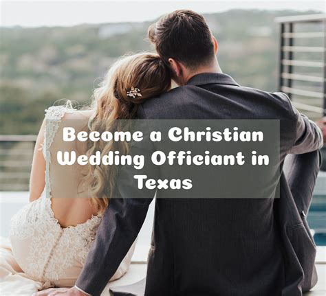 becoming an officiant in texas.